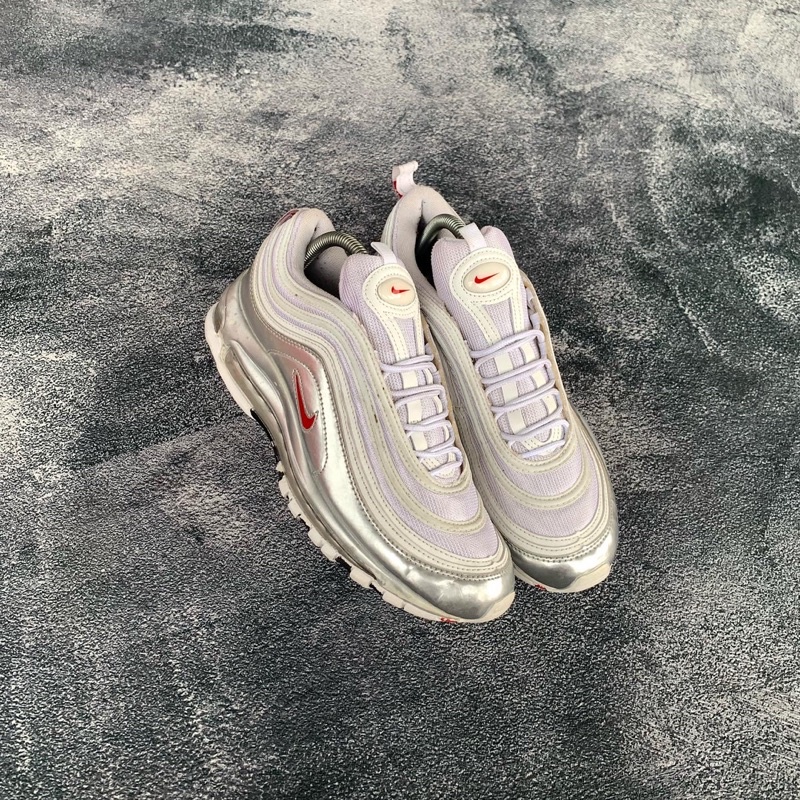 NIKE AIRMAX 97 SILVER WHITE SECOND