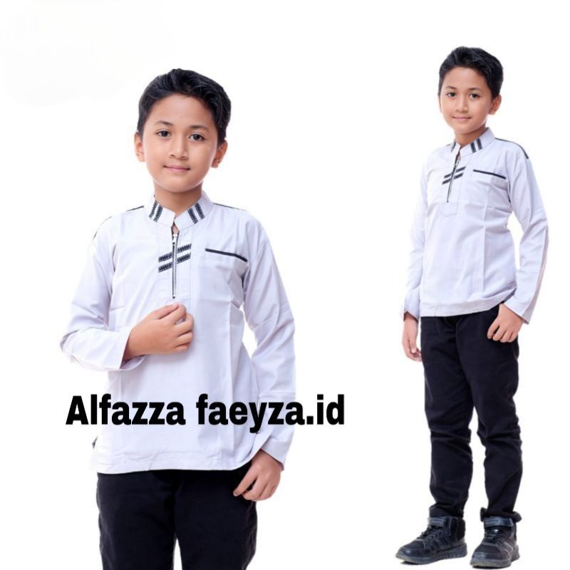 BAJU KOKO REMAJA USIA 5-16 tahun/BAJU KOKO RESLETING DEPAN/BAJU KOKO PRIA