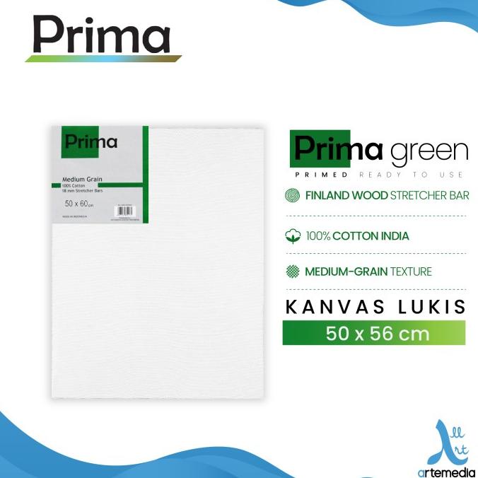 

Kanvas Lukis Prima Green 50x60cm Cotton Canvas
