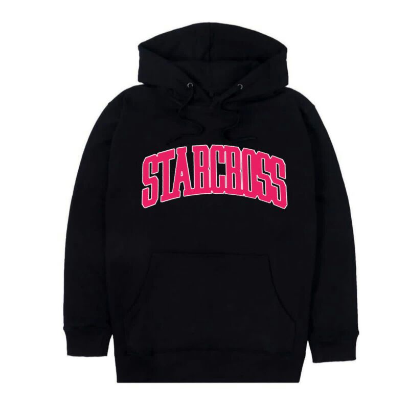 STARCROSS SWEATER HOODIE BLACK - JS HD 135