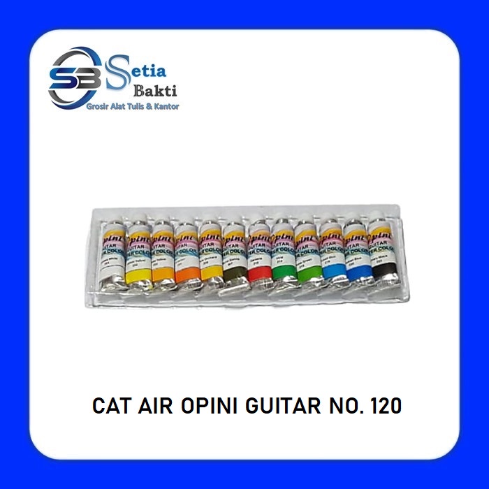 

Menakjubkan Cat Air Opini Guitar 12 Warna No 120 Promo