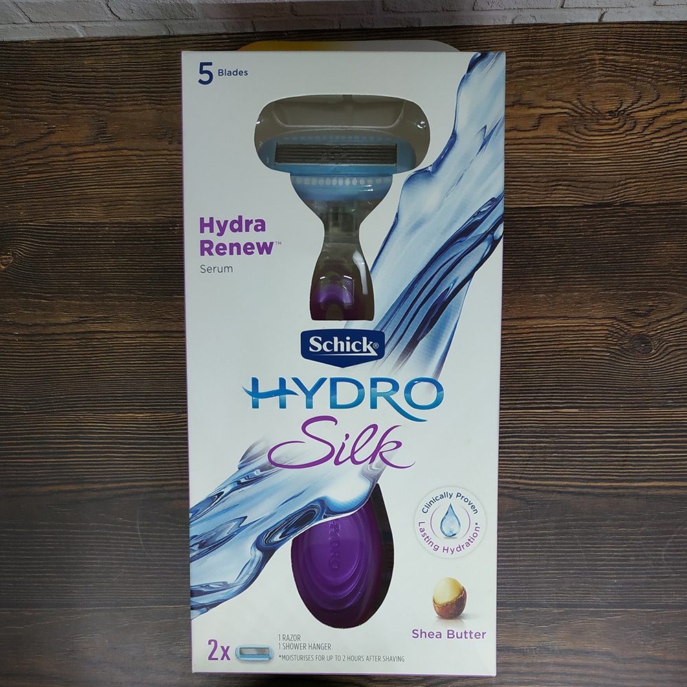 SCHICK HYDRO SILK KIT - 5 MATA PISAU - PISAU CUKUR