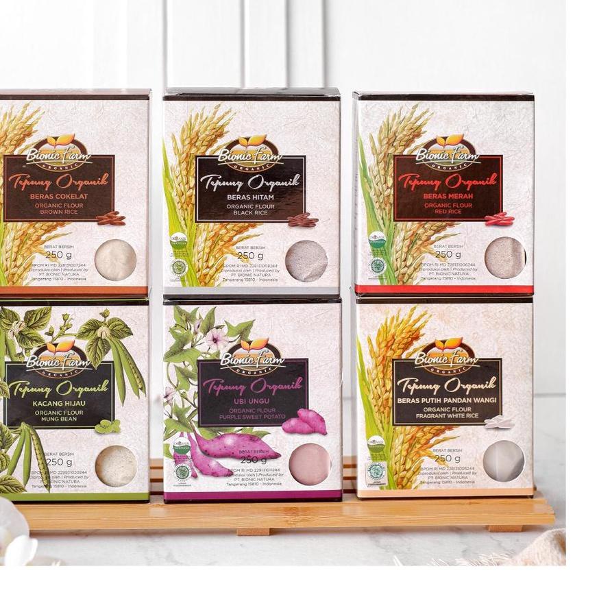 

limited STOCK!Bionic Farm Tepung Organic Beras 250gr|SQ4