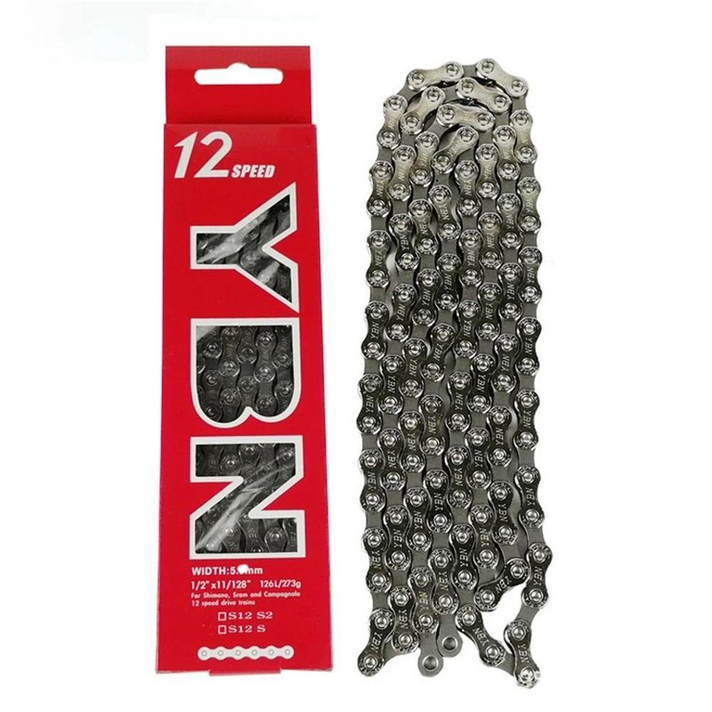 Lanfy Rantai Sepeda Hollow Aksesoris Sepeda 116kait 9kecepatan 12kecepatan6/7/8kecepatan MTB Bike Chains