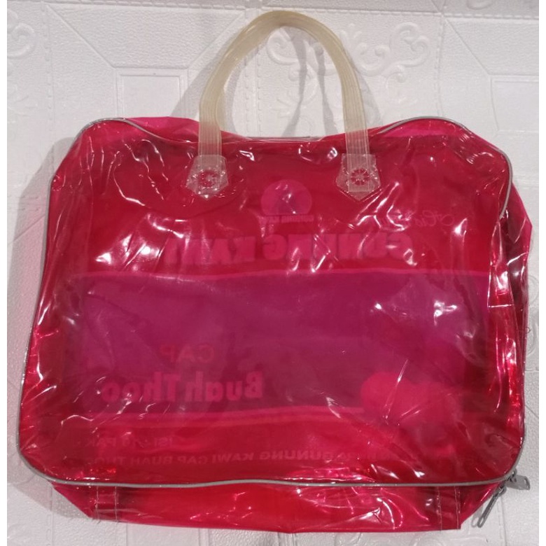 Tas transparah hadiah hio harum gunung kawi