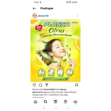 PLOSSA besar AROMATHERAPY 4 IN 1 - INHALER ROLL ON KEROKAN RELAKSASI - UNTUK FLU MASUK ANGIN DAN PEGAL PEGAL