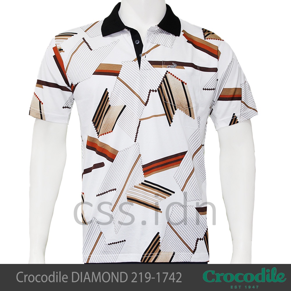 Kaos Kerah Pria Crocodile Diamond 219-1742