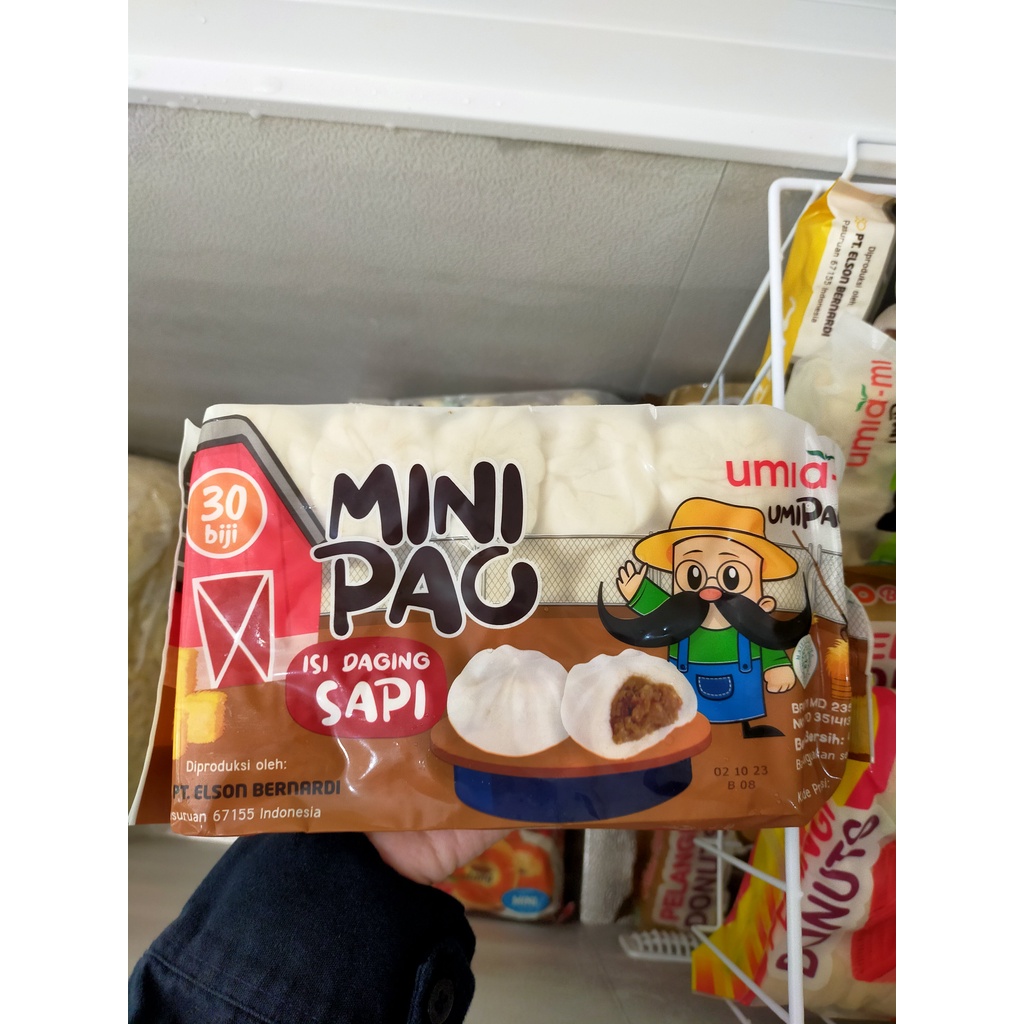 PROMO Umiami Minipao Bakpau/Bakpao Isi daging Sapi 30 Biji Frozen Termurah