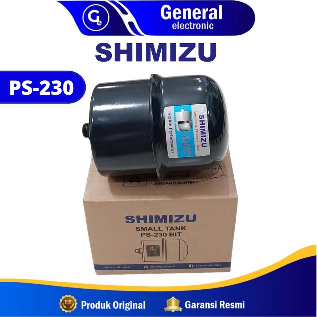 Tangki Pompa air Shimizu PS-230 BIT/ Tabung 230 BIT