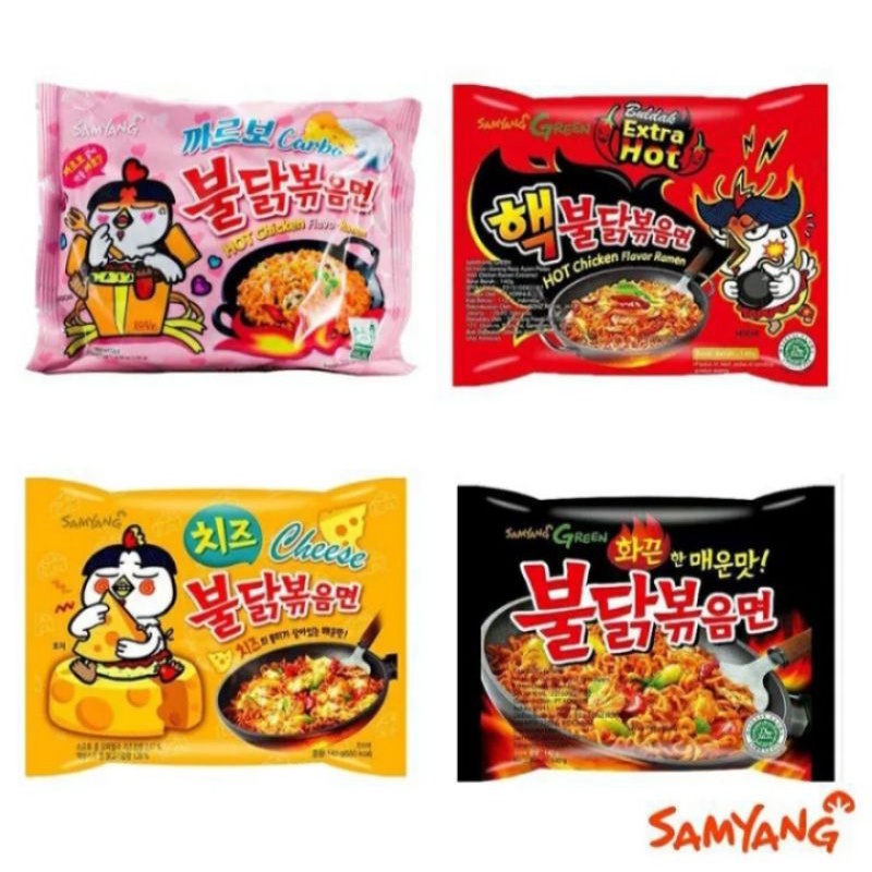 

mi instan samyang green 140gr