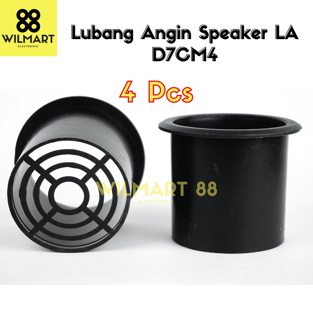 [4 Pcs] Lubang Box Speaker Besar | Lubang / Lobang Angin Speaker Plastik LA D7CM4