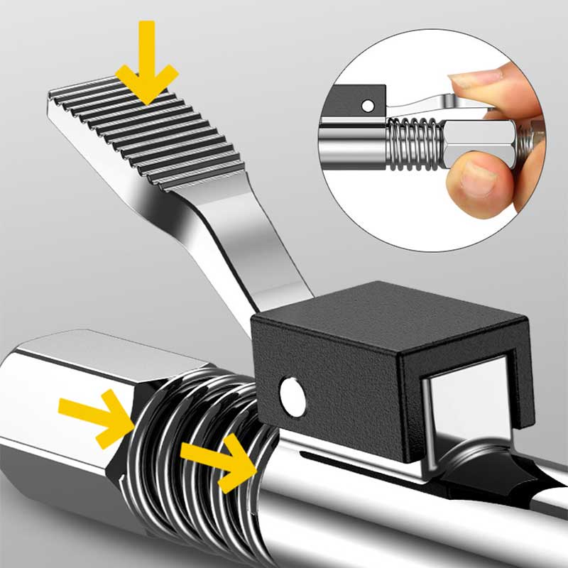 Nozzle Gun Tekanan Tinggi Model Flat Self-locking Non Bocor Untuk Mobil