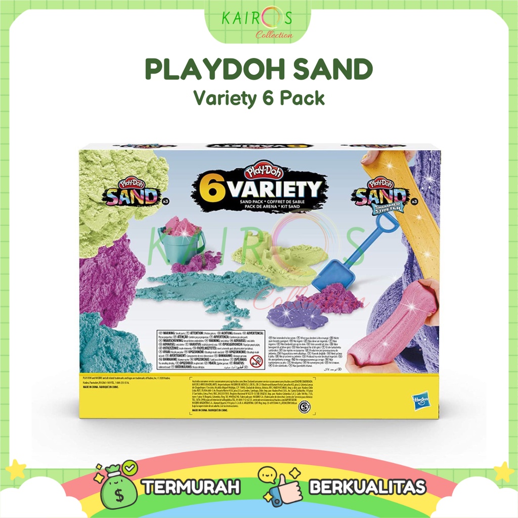 PlayDoh Sand Variety 6 Pack