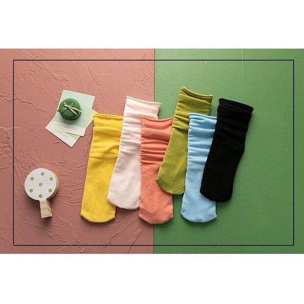 [PRINCESS KESLI]Kaus kaki anak kaos kaki anak Mid Tube Socks / Velvet Roll Baby Socks untuk Anak Laki-Laki dan Perempuan 0-8tahun