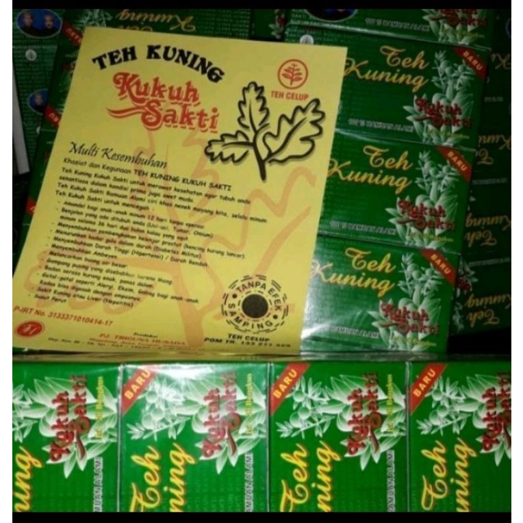 

Teh kuning kukuh sakti original terbaru