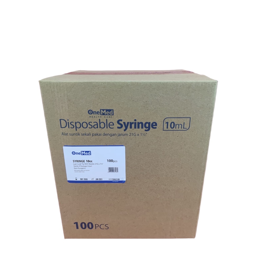 Spuit 10cc Onemed Box