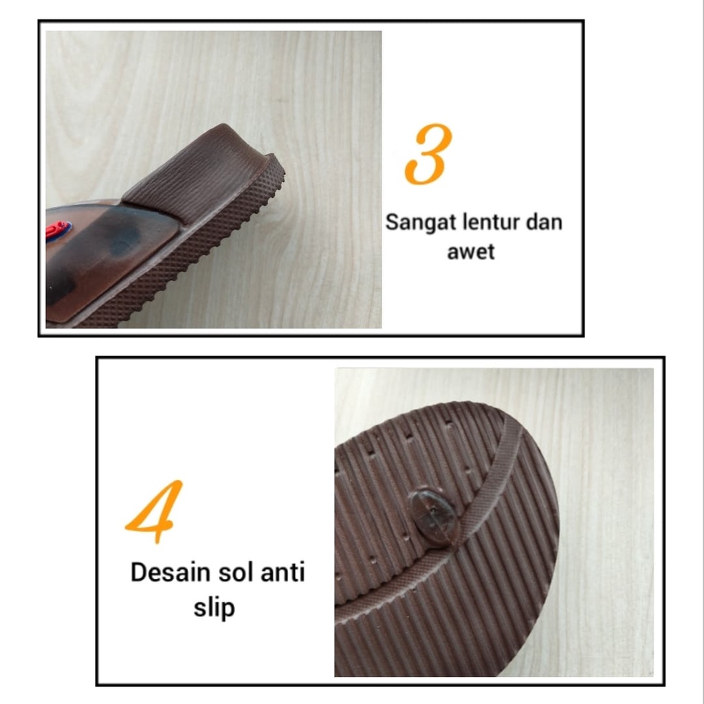 gof DULUX 356D C.A Sandal Jepit Anak Laki-Laki Motif Kapten Amerika UKURAN 24-29