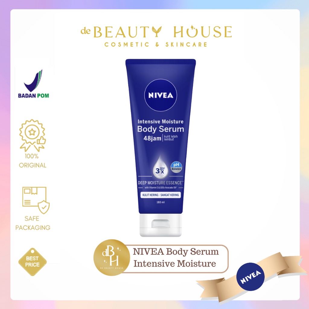 Jual NIVEA Body Serum Intensive Moisture 180ml | Shopee Indonesia