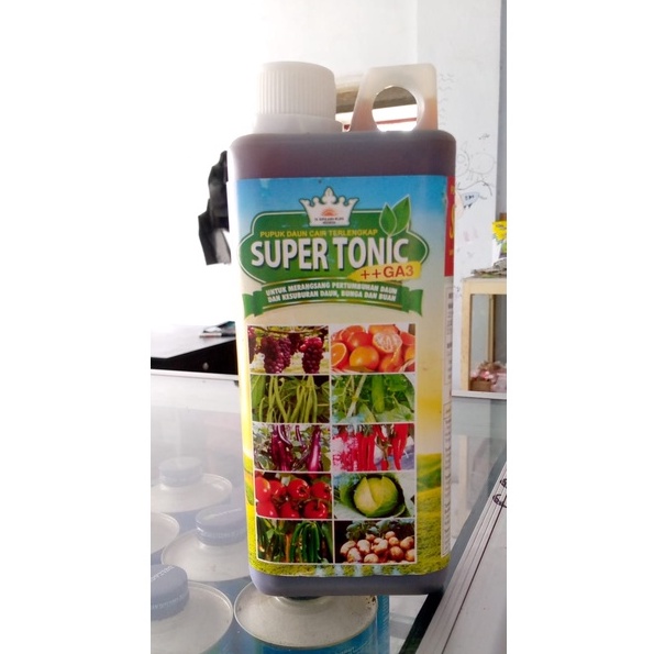Pupuk Daun Cair Super Tonic + GA3 1 Liter