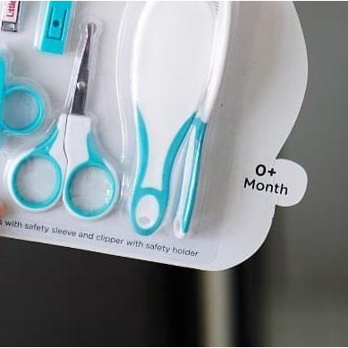 Little Baby Manicure Grooming Set Gunting Kuku Nail Clipper Sisir Bayi