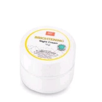 DEF Brightening Night Cream Derma Elok Farma