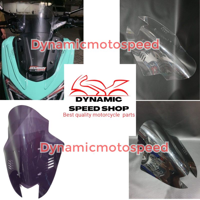 windshield tdr nmax new visor TDR sirip new nmax visor 3mm nmax new