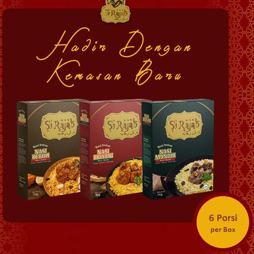 

Elegant--Nasi Instan Si Rajab 350 gram | Nasi Kebuli | Nasi Briyani | Nasi Mandhi | Beras Basmati + Bumbu