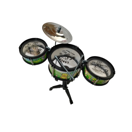 Alat Musik Drum set Mainan Anak LakiLaki Perempuan Belajar Drumband Sekolah