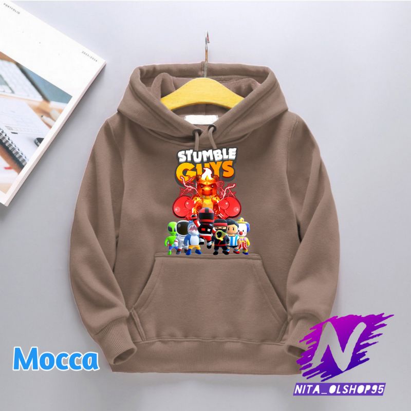 hoodie stumble guys lava dragon sweater hoodie anak stumble dragon