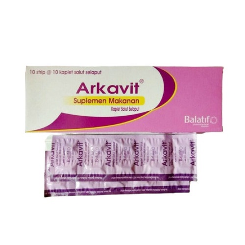 Arkavit Strip 10 Kaplet - Suplemen Kesehatan