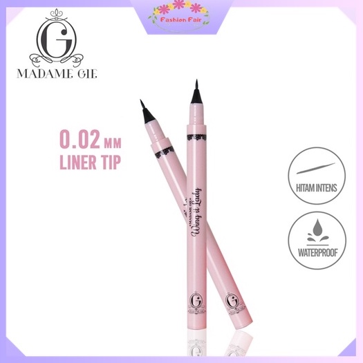 Fashion Fair - Madame Gie Wing It Lady - MakeUp Eyeliner Black Waterproof