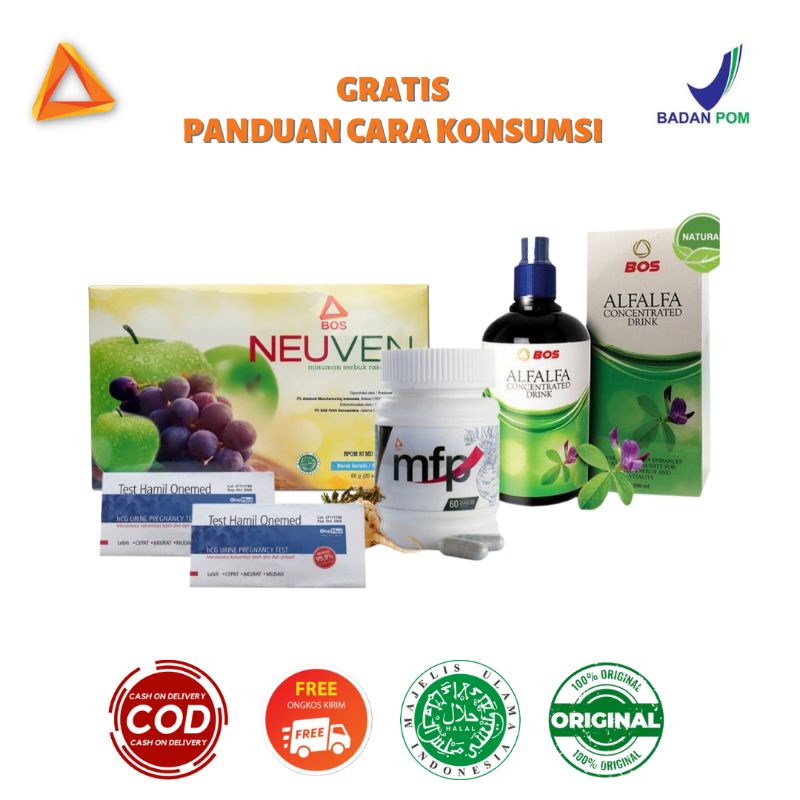 Neuven Alfalfa & MFP Maca Fertilizer Power 100% Original PROMO TERMURAH