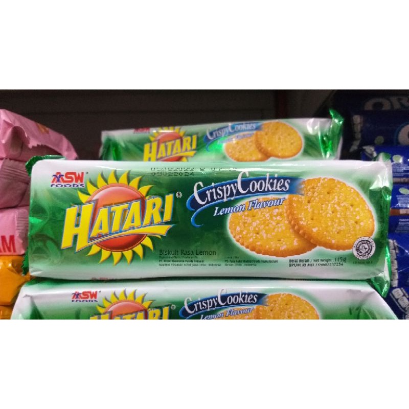 

KZ - hatari crispy cookies lemon 115g