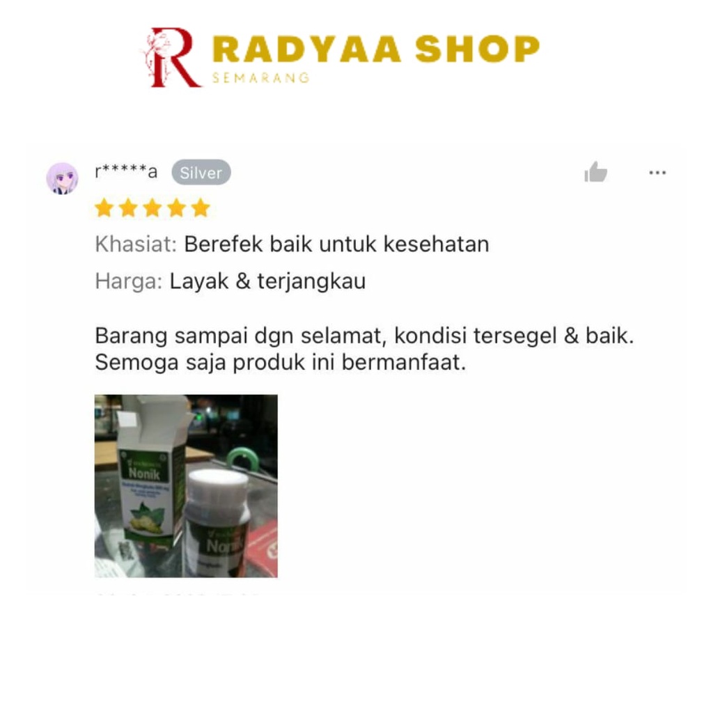 Sido Muncul Nonik 30 Kapsul Herbal - Mengkudu Meringankan Kencing Manis