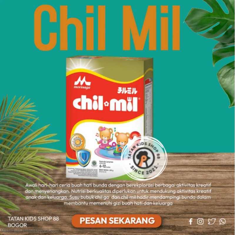 Original Morinaga Jepang Chil Mil Gold 400gr Susu Formula Sufor 6 Sampai 12 Bulan Tahap 2 Dengan