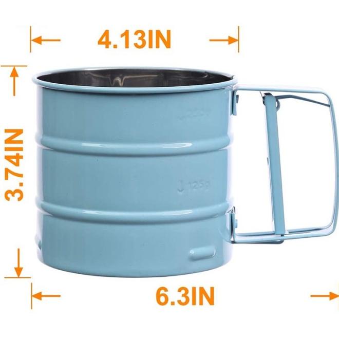 Bi976 Ayakan Tepung Bahan Mesh Stainless Steel 24 Untuk Baking