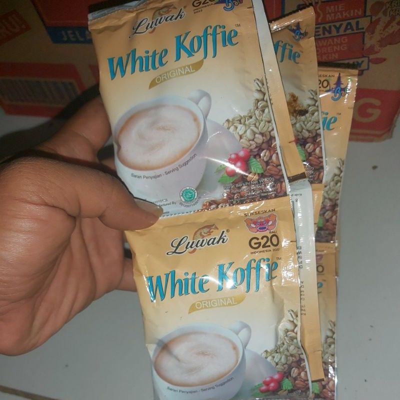 Luwak white koffie 1renceng