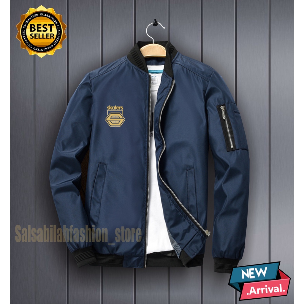 Jaket Bomber Kasual Premium Parasut semi anti air PRIA WANITA SKTR