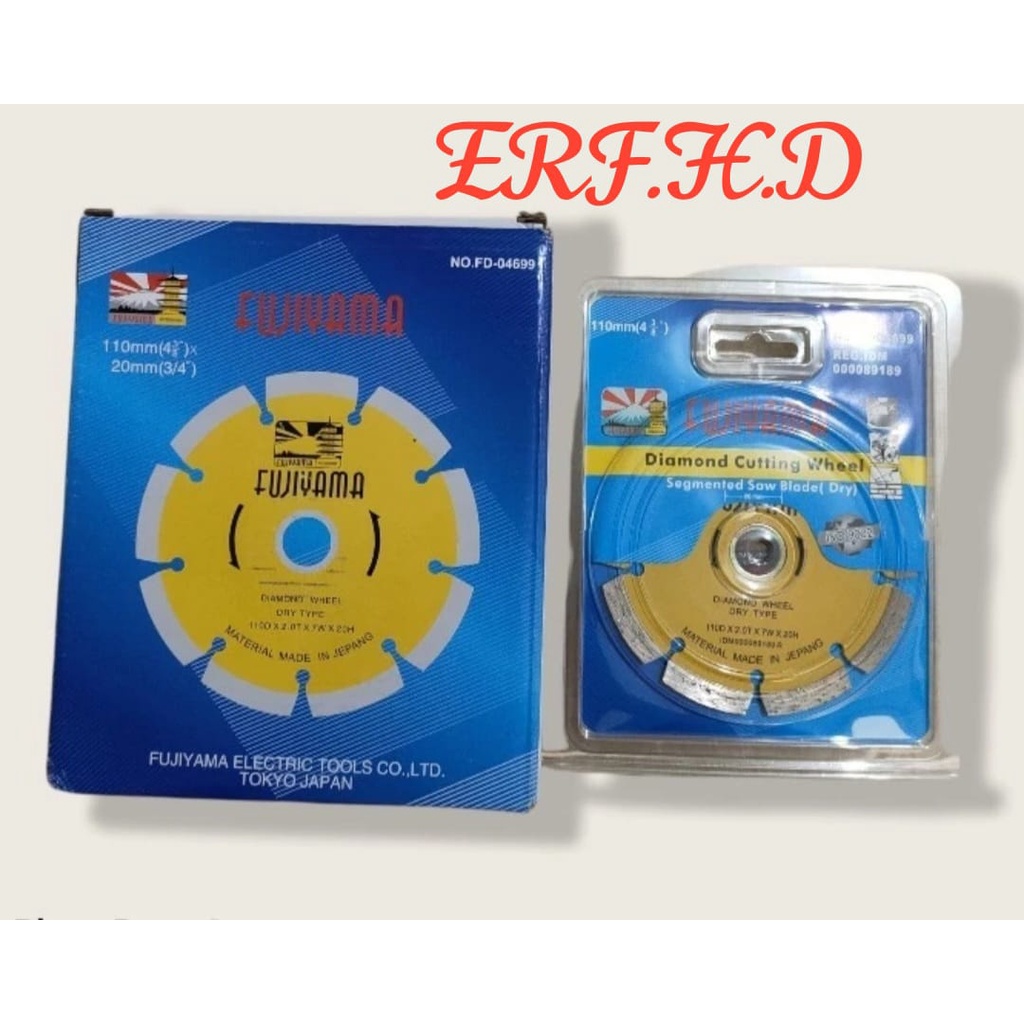 Diamond wheel fujiyama kering / mata gerinda potong keramik granite fujiyama