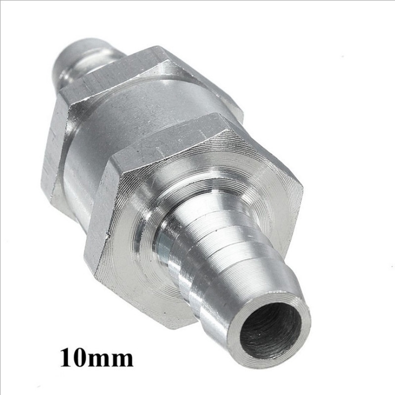 【Aluminium】One Way Valve Fuel/Katup Satu Arah Bahan Bakar/Fuel Katup Non Return/Motor Mobil Selang Non Return Check Valve