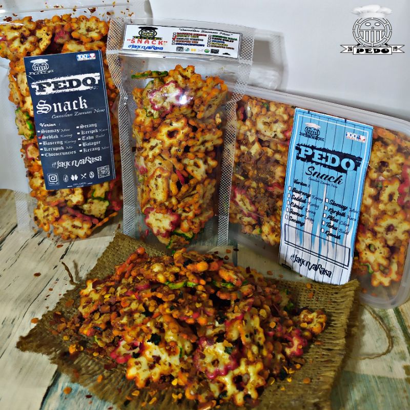 

Kerupuk Seblak Pedas Daun Jeruk