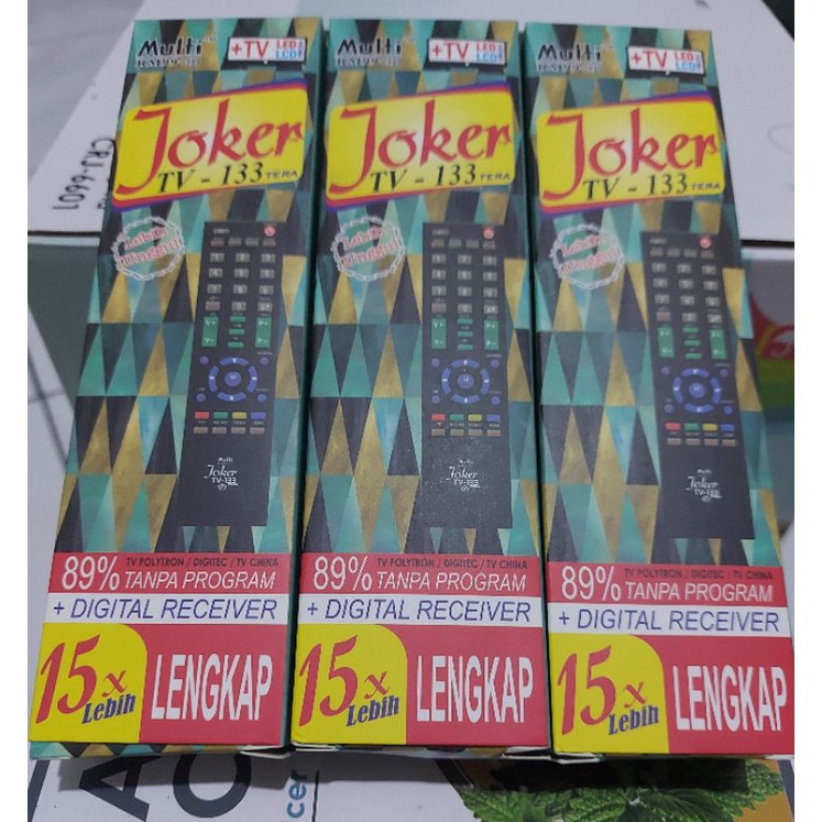 Remote TV Multi Joker Cocok Untuk Semua TV LED/LCD/Tabung