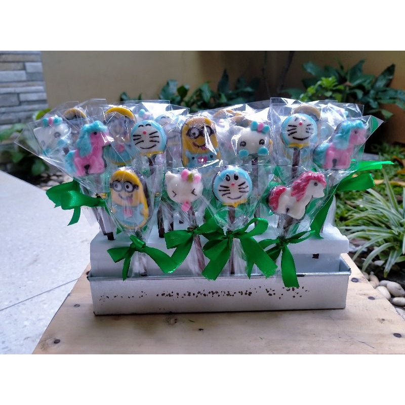 

cokelat lolipop perbox isi 30pcs / 50pcs