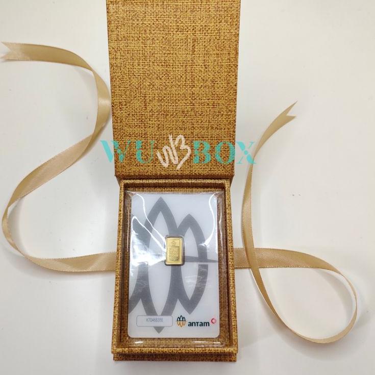

Paket Untung Kotak Emas Antam / Kotak Logam Mulia / Kotak Kado / Gift Box