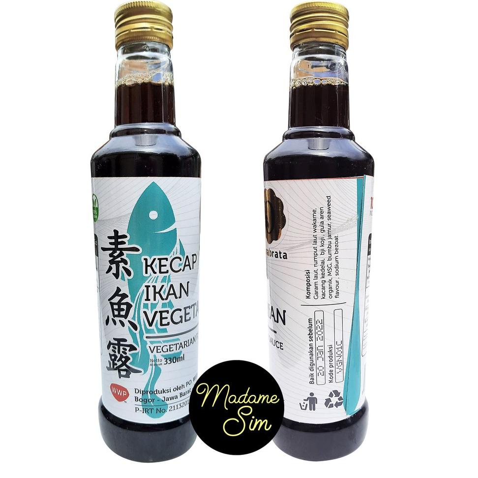 

10.10 HARGA GROSIR KECAP IKAN VEGETARIAN - VEGETARIAN FISH SAUCE (330 ML) !!