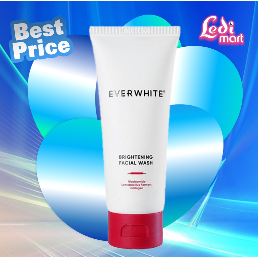 ORIGINAL EVERWHITE Series Skin Care / Everwhite Acnepair / Everwhite Brightening / Facial Wash / Toner / Serum / Dabun Cuci Muka / Day Cream / Night Cream / LEDI MART