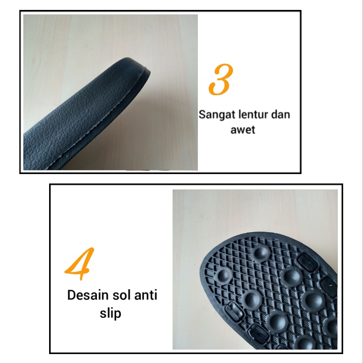 gos NEW ERA MB E 11135 Sandal Selop Karet Pria Dewasa Anti Slip Original