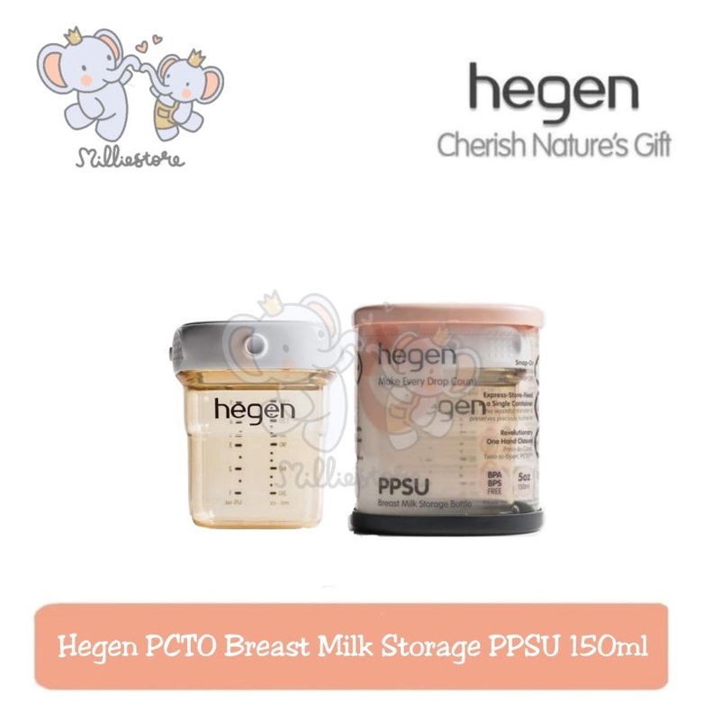 Hegen PCTO 150ml/5oz Breast Milk Storage PPSU