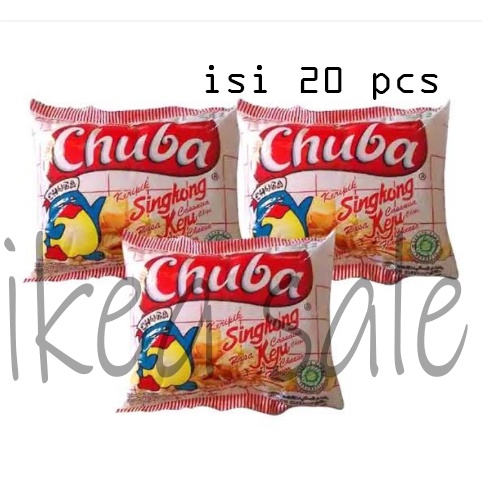 

Chuba Keripik Singkong (1 pack isi 20 pcs) grosir