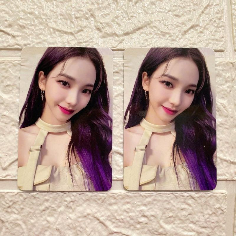 pc karina aespa girls kwangya ver real world ver 2022 aespa official photocard girls era aespa
